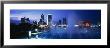 Fountain, Cityscape, Night, Jacksonville, Florida, Usa by Panoramic Images Limited Edition Print