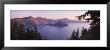 Aerial View Of Mountains Around A Lake, Crater Lake, Oregon, Usa by Panoramic Images Limited Edition Print