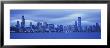 View Of An Urban Skyline At Dusk, Chicago, Illinois, Usa by Panoramic Images Limited Edition Pricing Art Print