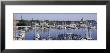 View Of Yachts In A Bay, Annapolis Md Naval Academy And Marina, Annapolis, Usa by Panoramic Images Limited Edition Print