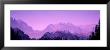 Twilight, Mountains, Mountainscape, Banff National Park, Alberta, Canada by Panoramic Images Limited Edition Pricing Art Print