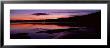 Silhouette Of Mountain And Water At Dusk, Sunset, England, United Kingdom by Panoramic Images Limited Edition Pricing Art Print