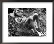 Indian Fakir Sleeping On A Bed Of Thorns As He Shuns Pain While Practicing His Religious Asceticism by Margaret Bourke-White Limited Edition Print