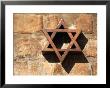 Star Of David On Wall In Jewish District, Venice, Italy by Juliet Coombe Limited Edition Pricing Art Print