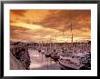 Boats At Sunset, Comox Harbor, British Columbia by Brent Bergherm Limited Edition Print