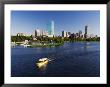 City Skyline Across The Charles River, Boston, Massachusetts, New England, Usa by Amanda Hall Limited Edition Print