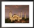 The Blue Mosque, Unesco World Heritage Site, Istanbul, Turkey by Simon Harris Limited Edition Print