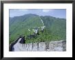 Restored Section Of The Great Wall (Changcheng), Northeast Of Beijing, Mutianyu, China by Tony Waltham Limited Edition Print