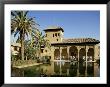 Gardens Of The Partal, Alhambra, Unesco World Heritage Site, Granada, Andalucia, Spain by Michael Busselle Limited Edition Print