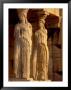 The Acropolis And Detail Of Goddesses, Athens, Greece by Walter Bibikow Limited Edition Pricing Art Print