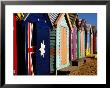 Brightly-Painted Beach Huts, Brighton, Melbourne, Victoria, Australia by Daniel Boag Limited Edition Print