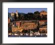 Buildings On Waterfront, Santa Margherita, Liguria, Italy by Stephen Saks Limited Edition Print