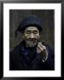 An Old Man Smoking Pipe, China by Ryan Ross Limited Edition Print