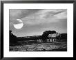 Moonlight Shining Over Ranch Of Lyndon B. Johnson by George Silk Limited Edition Print