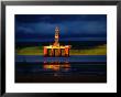 Sun On North Sea Oil Rig, Cromarty Firth, Scotland by Gareth Mccormack Limited Edition Print