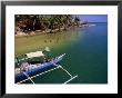 Swimming At Mouth Of Agno River In Front Of Bangka (Boat), Pangasinan, Philippines by John Pennock Limited Edition Print