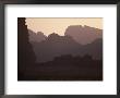 Silhouetted Cliffs In The Wadi Ramm Desert, Jordan by Jodi Cobb Limited Edition Pricing Art Print