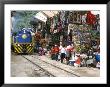 Aguas Calientes, Tourist Town Below Inca Ruins, Built Round Railway, Machu Picchu, Peru by Tony Waltham Limited Edition Print