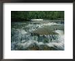 View Of The Waterfalls In Tahquamenon Falls State Park by Phil Schermeister Limited Edition Pricing Art Print