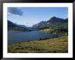 Waterton Lakes And Hotel Prince Of Wales, Rocky Mountains, Alberta, Canada by Hans Peter Merten Limited Edition Print