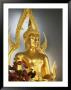 Giant Golden Statue Of The Buddha, Wat Benchamabophit (Marble Temple), Bangkok, Thailand by Angelo Cavalli Limited Edition Print