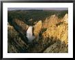 Twilight View Of Lower Yellowstone Falls by Michael S. Lewis Limited Edition Print
