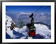 Red Cable Car, Kitzbuhel, Austria by Jan Halaska Limited Edition Print