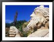 Statue Of Neptune In Bermuda Maritime Museum, Royal Naval Dockyard, Bermuda, Caribbean by Greg Johnston Limited Edition Print