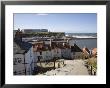 Old Town And River Esk Harbour From Steps On East Cliff, Whitby, North Yorkshire by Pearl Bucknall Limited Edition Print
