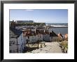 Old Town And River Esk Harbour From Steps On East Cliff, Whitby, North Yorkshire by Pearl Bucknall Limited Edition Pricing Art Print