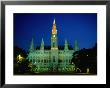 Town Hall (Rathaus) At Night, Vienna, Austria by Jon Davison Limited Edition Pricing Art Print