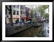Red Light District Along One Of The City Canals, Amsterdam, The Netherlands (Holland) by Richard Nebesky Limited Edition Print