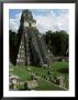 Temple Of The Great Jaguar In The Grand Plaza, Mayan Ruins, Tikal, Peten by Robert Francis Limited Edition Print