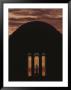 A Fiery Sunset Surrounds The Jefferson Memorial by Karen Kasmauski Limited Edition Print