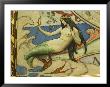 A Close View Of N.C. Wyeths Map Of Discovery Of The Western Hemisphere by Stephen St. John Limited Edition Print