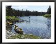 Fishing By A River by Bill Curtsinger Limited Edition Print