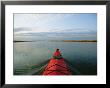 Sea-Kayak Bow Parts The Rippled Water Of The Blackwater River by Skip Brown Limited Edition Print