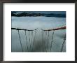 Cables Of The Golden Gate Bridge Stand Above The Early Morning Fog by Randy Olson Limited Edition Print