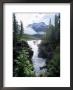 Athabasca Falls And Mount Kerkeslin, Jasper National Park, Unesco World Heritage Site, Alberta by Hans Peter Merten Limited Edition Print