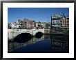 River Liffey And O'connell Bridge, Dublin, Eire (Republic Of Ireland) by Hans Peter Merten Limited Edition Print