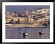 Fishing Boats With 17Th Century Kasbah Des Oudaias, Morocco by John & Lisa Merrill Limited Edition Print