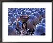 Girl With Pottery Jars, Myanmar by Keren Su Limited Edition Print