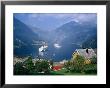 Cruise Ship At Geirangerfjord, Geiranger, Norway by Craig Pershouse Limited Edition Print