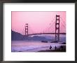 Golfing, Golden Gate Bridge, San Francisco, California by Mark Newman Limited Edition Pricing Art Print