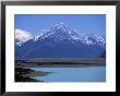 Looking North Along Lake Pukaki Towards Mt. Cook In The Southern Alps Of Canterbury, New Zealand by Robert Francis Limited Edition Print