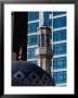 Minaret Of Mosque And Office Building, Dubai, United Arab Emirates by Tony Wheeler Limited Edition Print