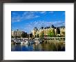 Inner Harbour Marina, Victoria, Canada by Frank Carter Limited Edition Print