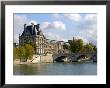 Pont Royal And The Louvre Museum, Paris, France by Lisa S. Engelbrecht Limited Edition Print