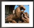 Statue At Kandarya Mahadeva Temple, Khajuraho, India by Anders Blomqvist Limited Edition Pricing Art Print