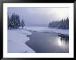 Snow On The Shores Of Second Connecticut Lake, Northern Forest, New Hampshire, Usa by Jerry & Marcy Monkman Limited Edition Print